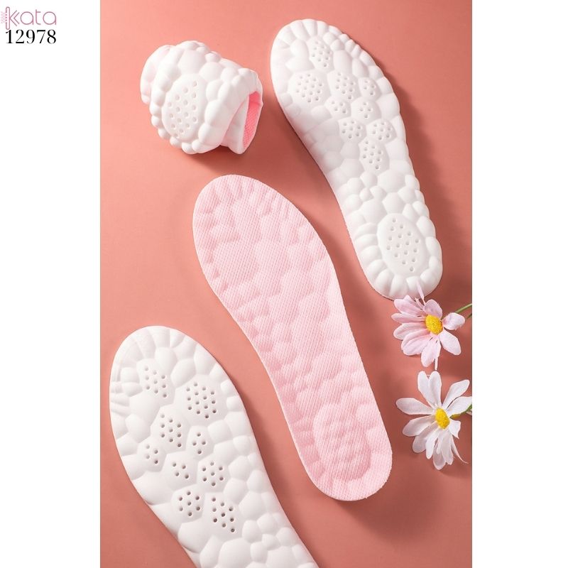 Lót giày massage thể thao đứng lâu mỏi,đàn hồi mềm dẻo thoáng khí và thấm hút mồ hôi 12981