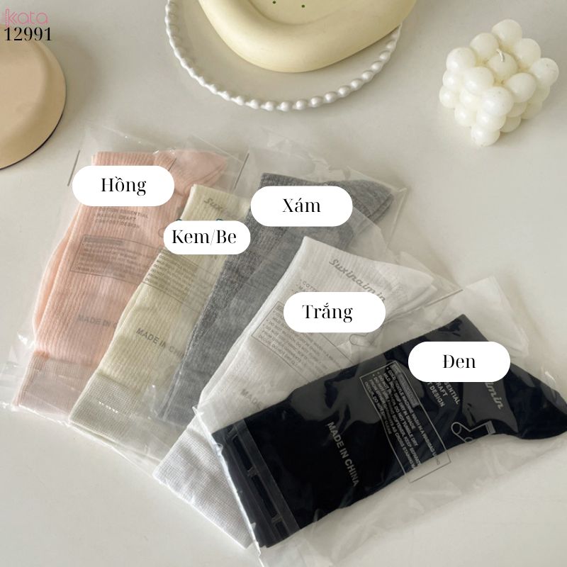 Tất bông mỏng ren mềm mịn phong cách ngọt ngào,vớ lưới JK nữ xuân hè 12991