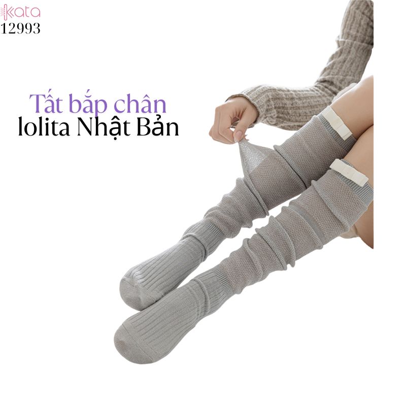 Tất ruy băng siêu mỏng vải bông mềm mịn,vớ bắp chân thấm hút mồ hôi thoáng khí 12993