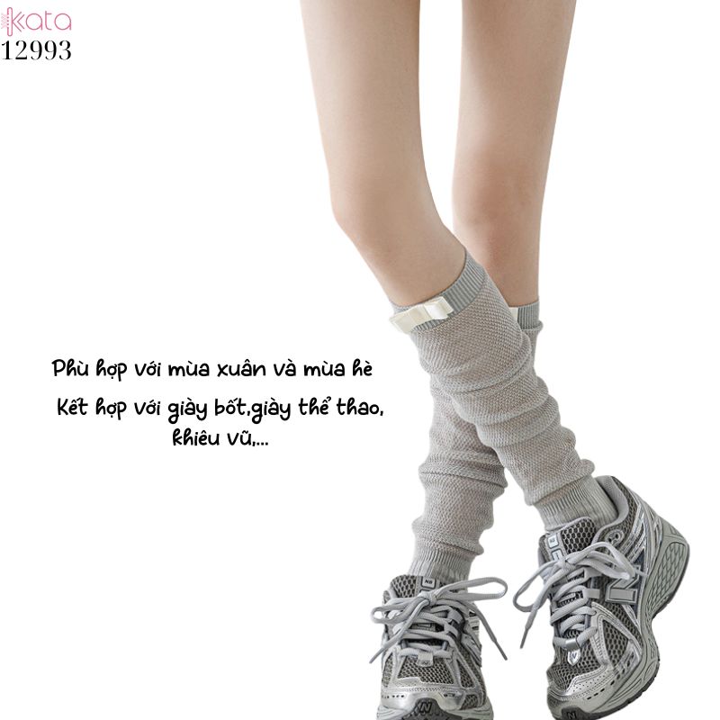 Tất ruy băng siêu mỏng vải bông mềm mịn,vớ bắp chân thấm hút mồ hôi thoáng khí 12993