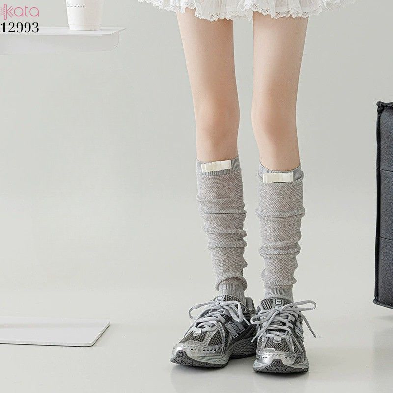 Tất ruy băng siêu mỏng vải bông mềm mịn,vớ bắp chân thấm hút mồ hôi thoáng khí 12993