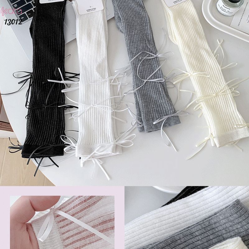 Tất nơ mỏng mùa hè,vớ phong cách bale vải cotton chất lượng 13012