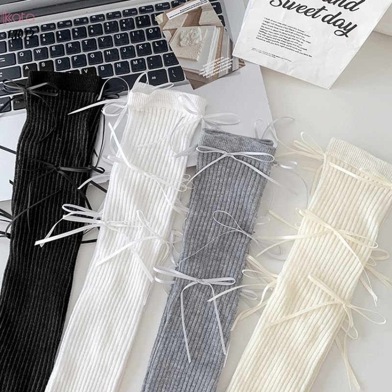 Tất nơ mỏng mùa hè,vớ phong cách bale vải cotton chất lượng 13012