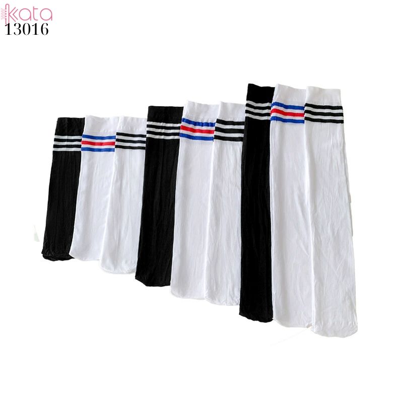 Tất bắp chân nhung co giãn vải chất lượng tốt thấm hút mồ hôi,tất nhung JK phong cách học sinh, sinh viên 13017