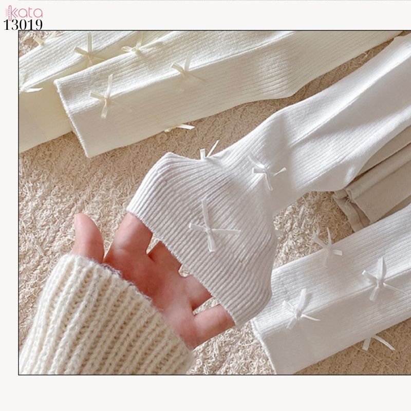 Tất bông vải chất lượng tốt thấm hút mồ hôi,vớ ống giữa lolita retro 13019