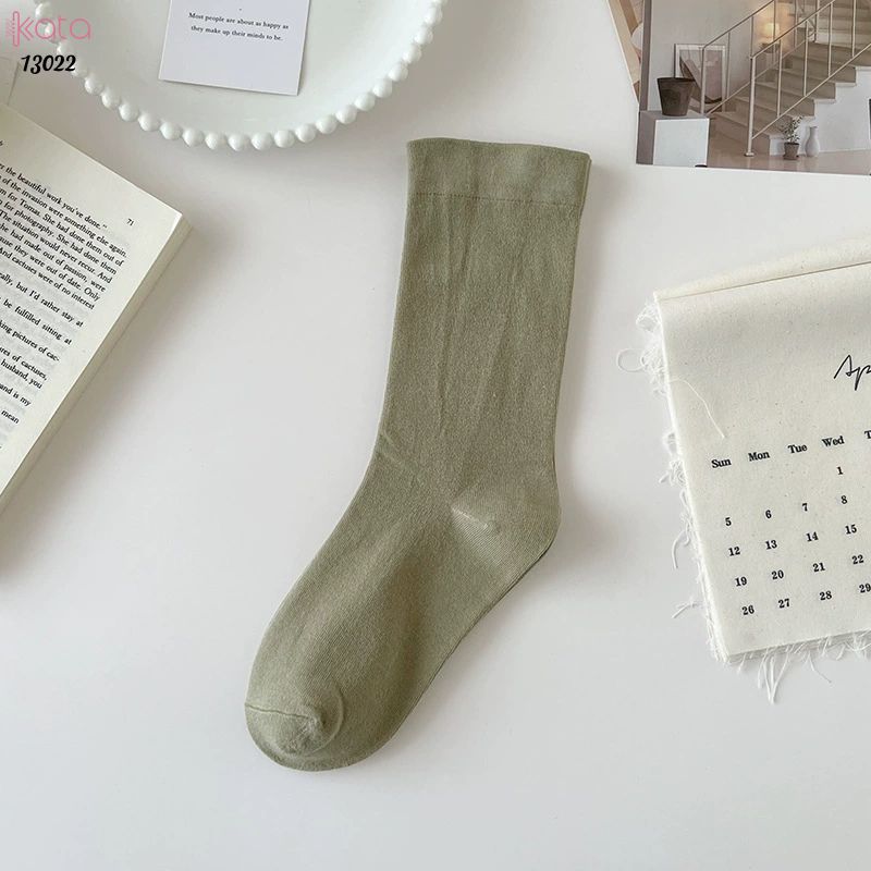Tất bông mềm mịn thấm hút mồ hôi,vớ mùa hè vải chất lượng tốt chống vón cục 13022