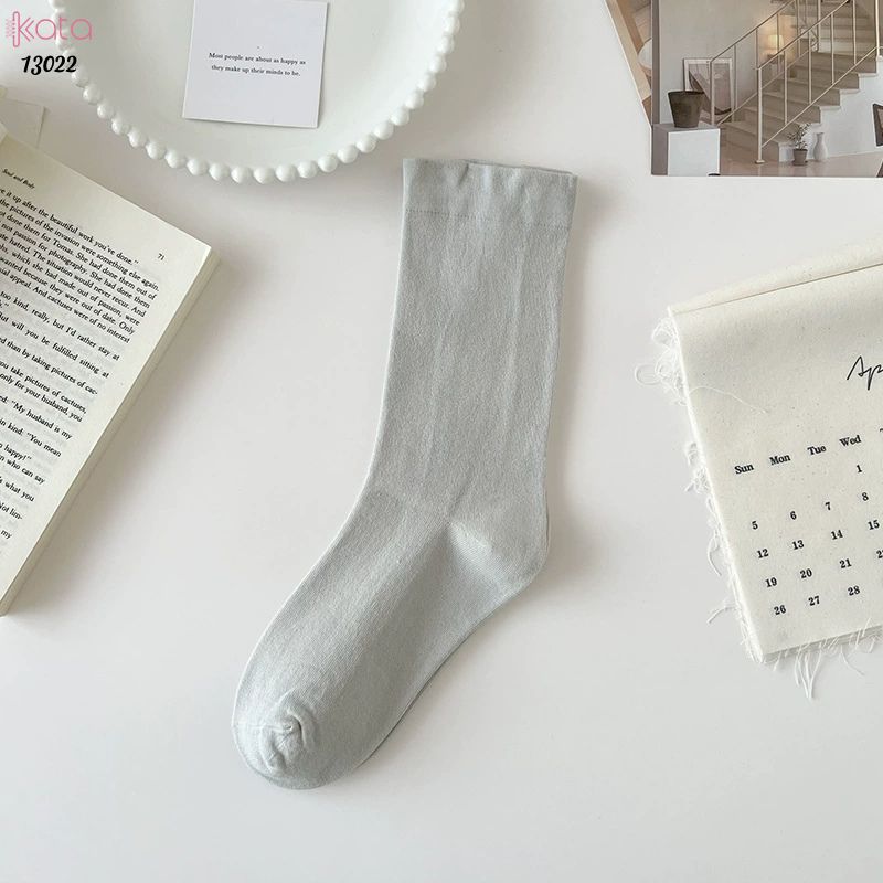 Tất bông mềm mịn thấm hút mồ hôi,vớ mùa hè vải chất lượng tốt chống vón cục 13022
