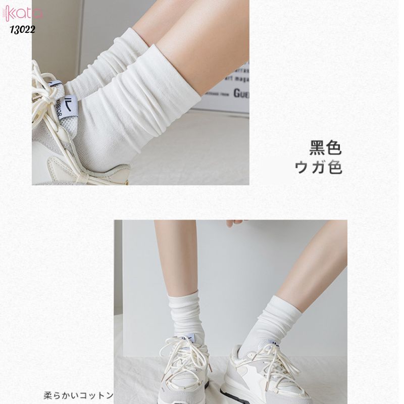 Tất bông mềm mịn thấm hút mồ hôi,vớ mùa hè vải chất lượng tốt chống vón cục 13022
