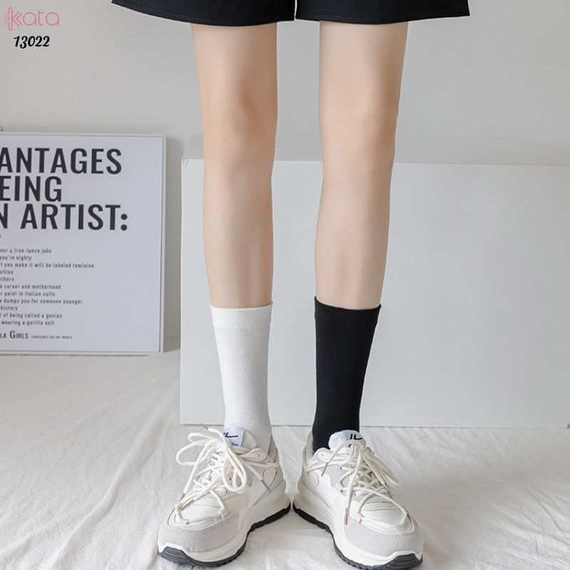 Tất bông mềm mịn thấm hút mồ hôi,vớ mùa hè vải chất lượng tốt chống vón cục 13022