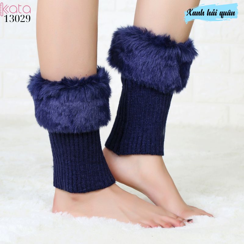 Tất lông cổ chân phong cách Hàn Quốc,ống tất thời trang ấm áp mùa thu đông 13029