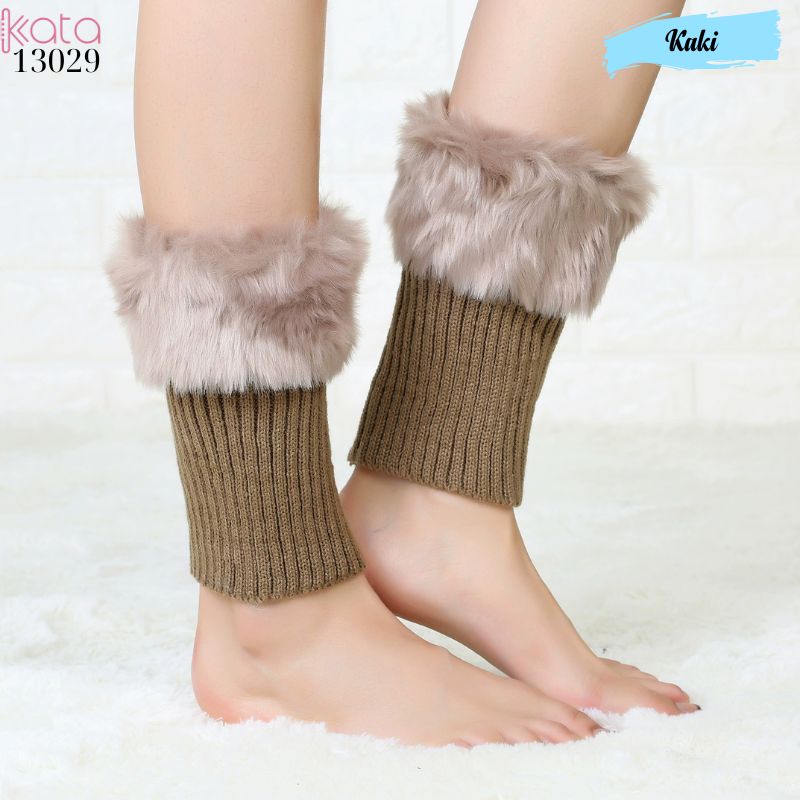 Tất lông cổ chân phong cách Hàn Quốc,ống tất thời trang ấm áp mùa thu đông 13029