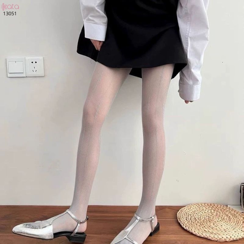 Quần tất lưới cá tính,họa tiết hình học phong cách Nhật Bản 13051