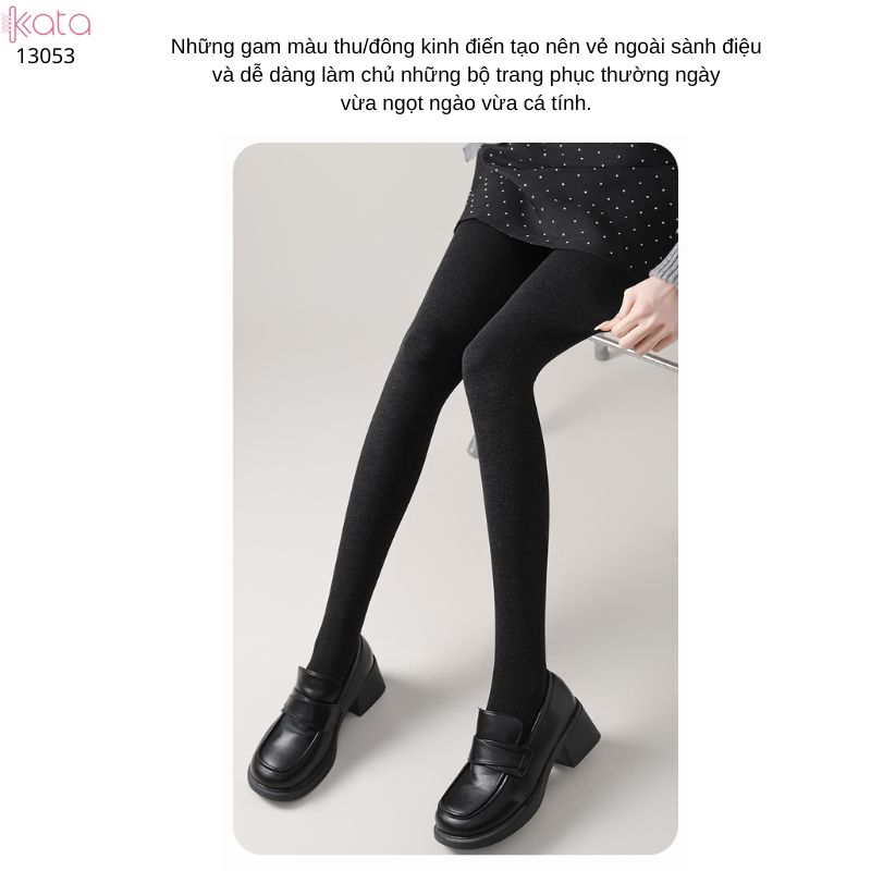 Quần legging nữ mùa thu đông,dày dặn, giảm béo,thon gọn,vải sợi tự nhiên mềm mại  13053