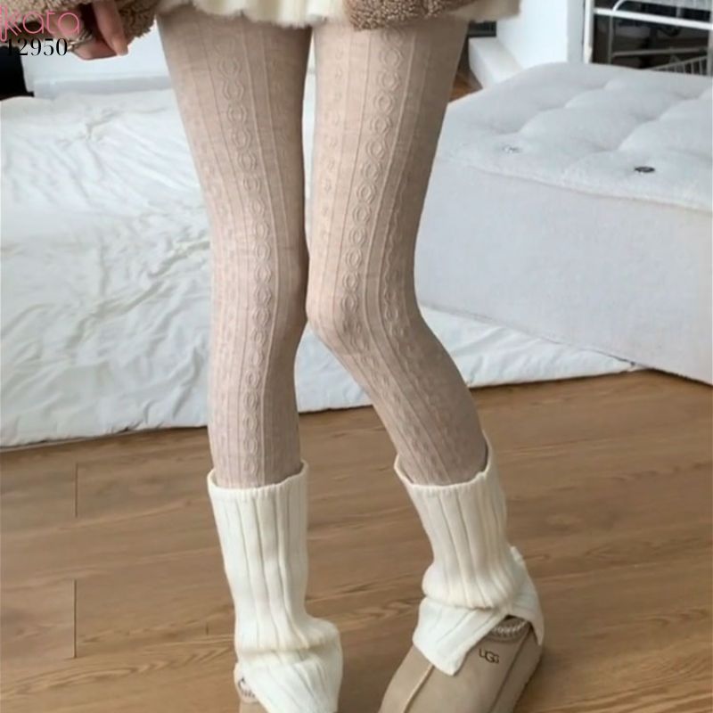 Ống tất thời trang,tất dày thu đông giữ ấm,phụ kiện đi bốt 12950