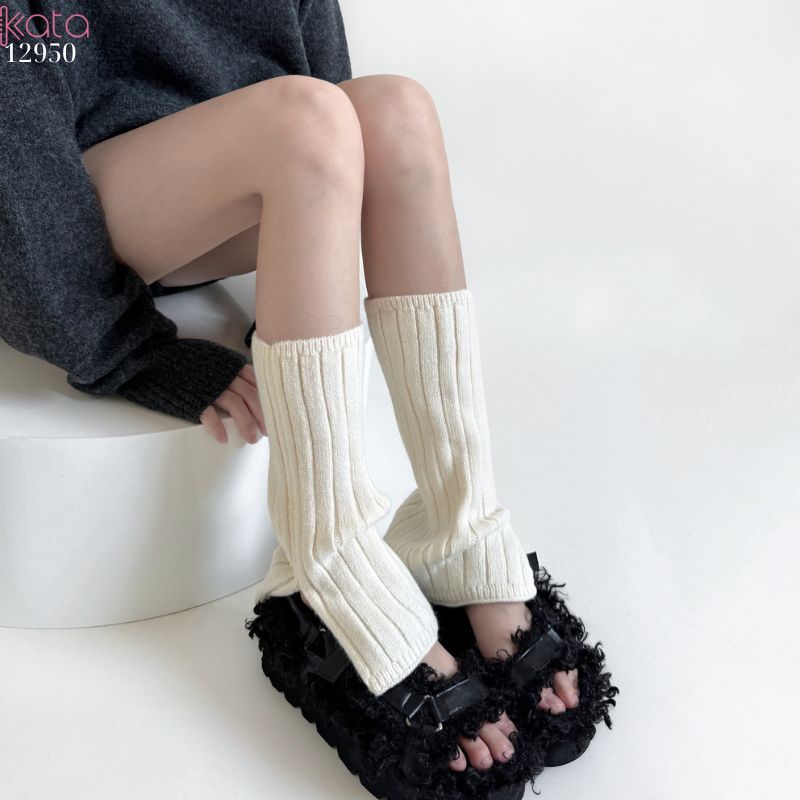 Ống tất thời trang,tất dày thu đông giữ ấm,phụ kiện đi bốt 12950