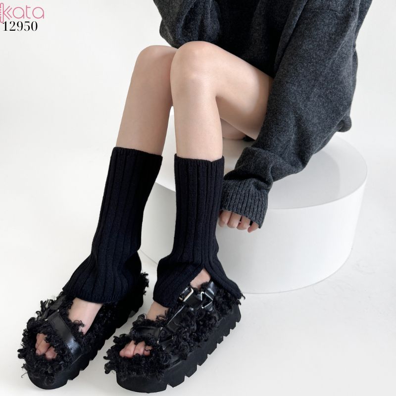Ống tất thời trang,tất dày thu đông giữ ấm,phụ kiện đi bốt 12950