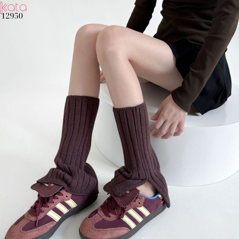 Ống tất thời trang,tất dày thu đông giữ ấm,phụ kiện đi bốt 12950
