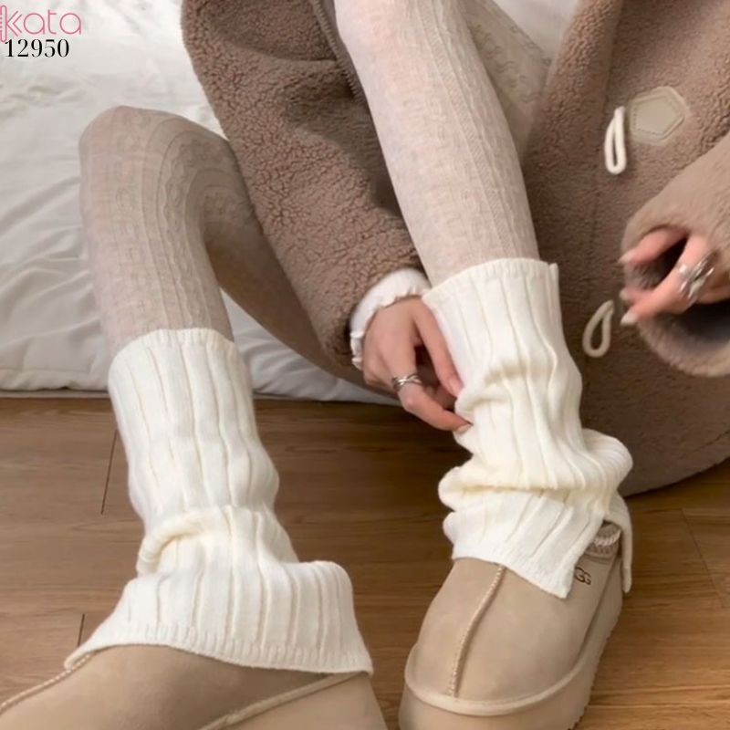 Ống tất thời trang,tất dày thu đông giữ ấm,phụ kiện đi bốt 12950