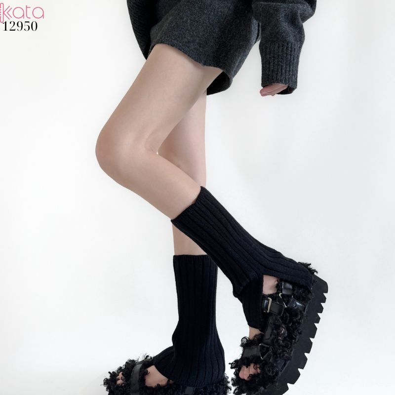 Ống tất thời trang,tất dày thu đông giữ ấm,phụ kiện đi bốt 12950
